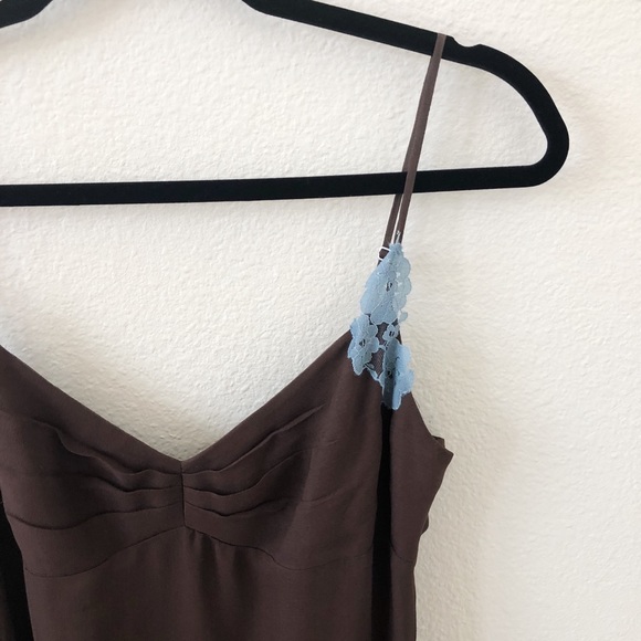 BCBG Maxazria dress brown size 8 - Picture 3 of 6